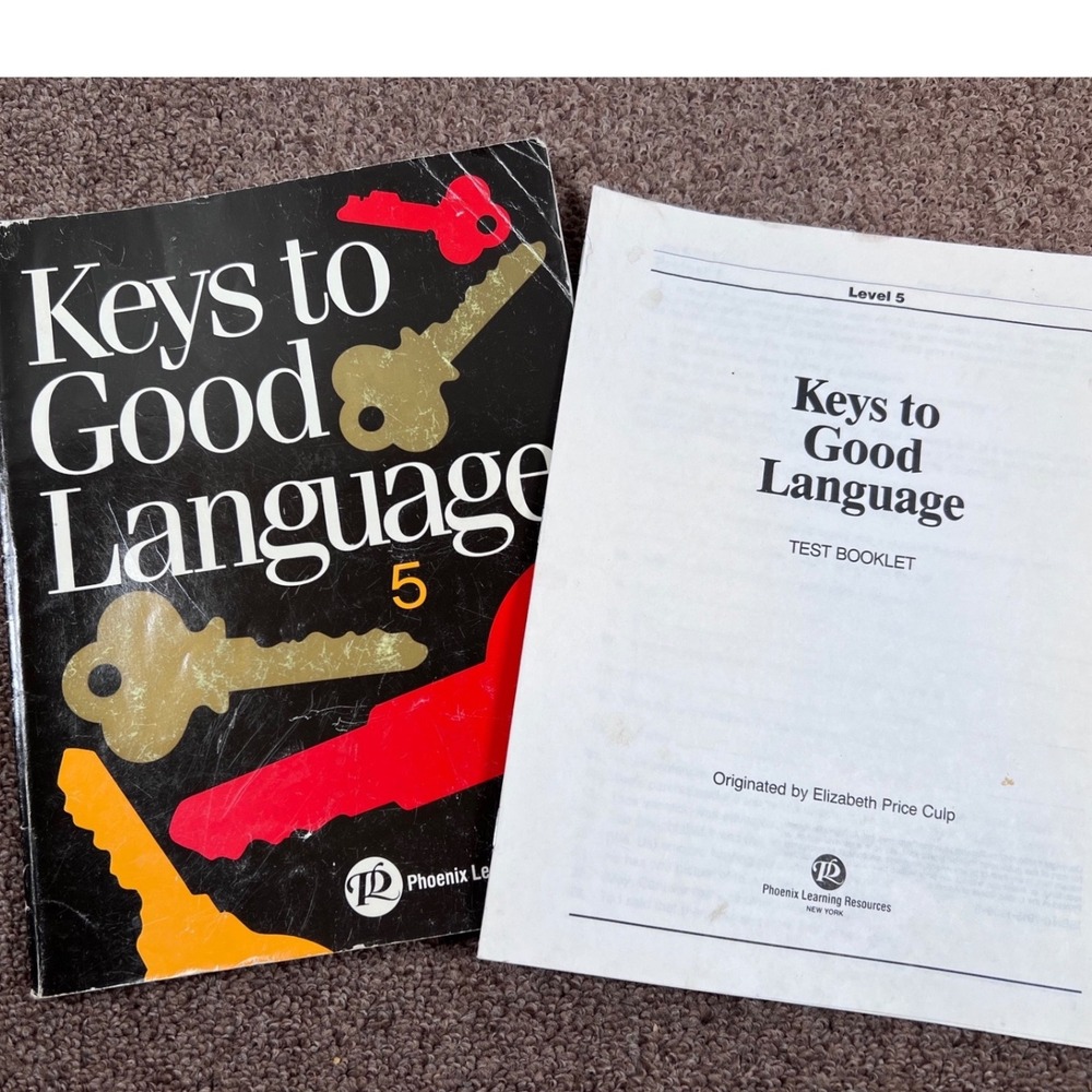 Phoenix Learning Resources Keys to Good Language Level 5 Workbook Test‎ Set Good